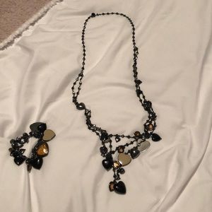 Marc by Marc Jacobs necklace and bracelet set